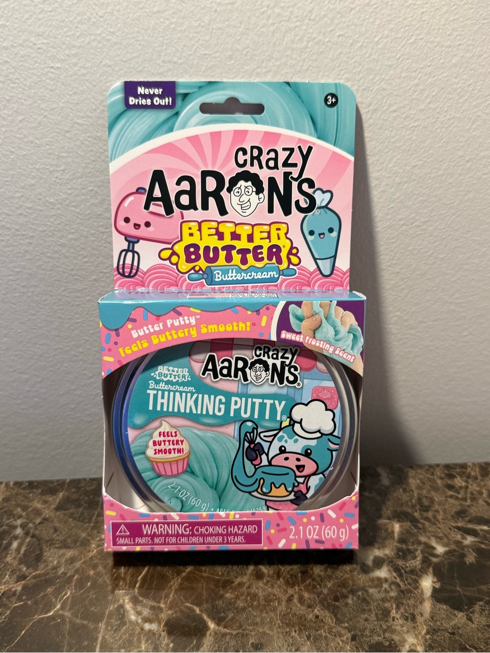 Crazy Aaron’s Better Butter Buttercream Thinking Putty - Blue